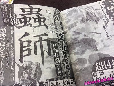 Манга Mushishi возвращается спэшлом из двух глав